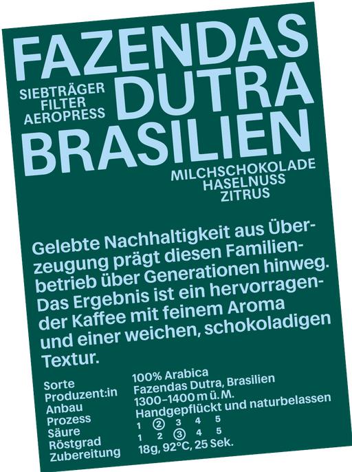 Immagine prodotto Caffè UNO Fazenda Dutra (1000 g)