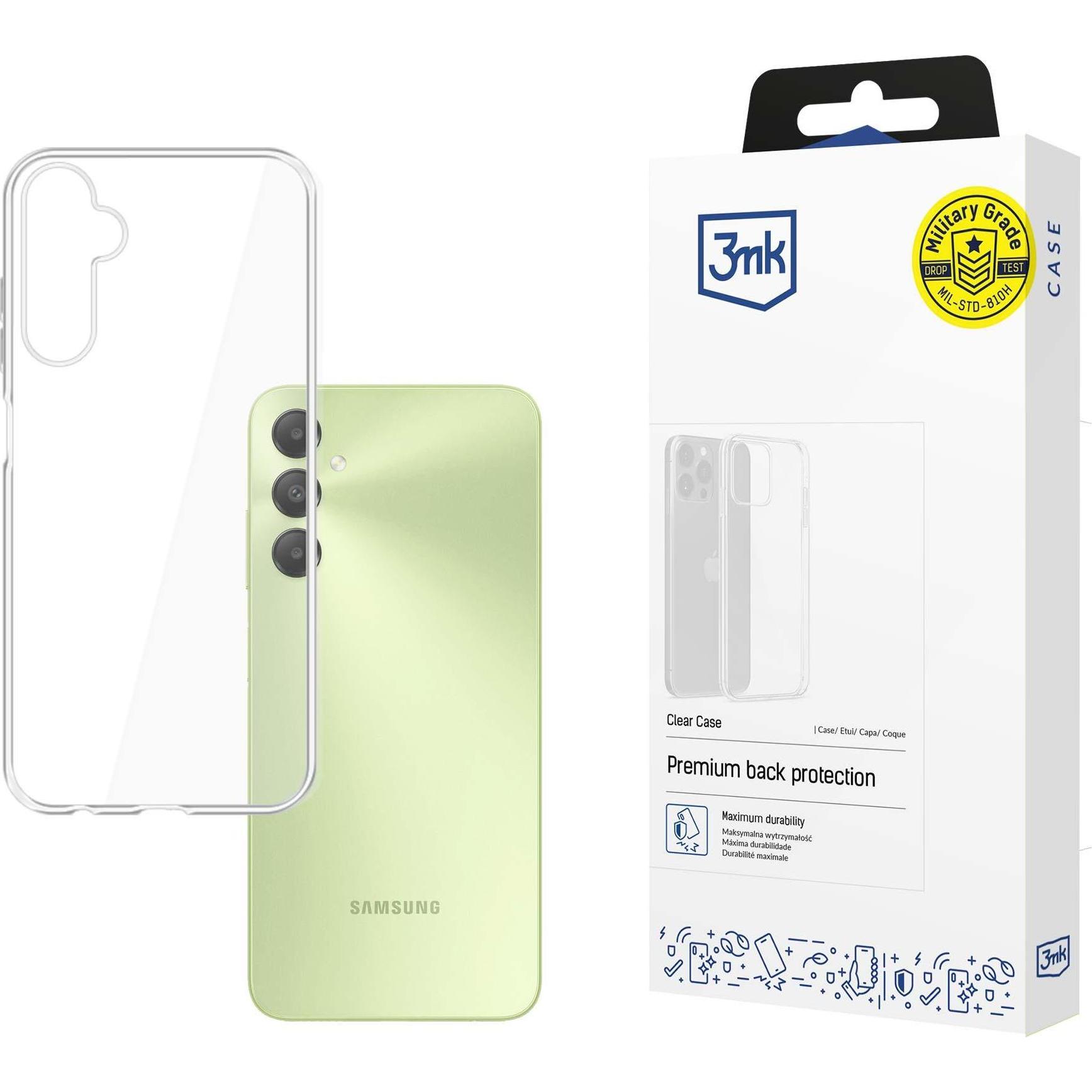 3MK Clear Case Sam A05s (Samsung Galaxy A05s), Smartphone Hülle, Transparent