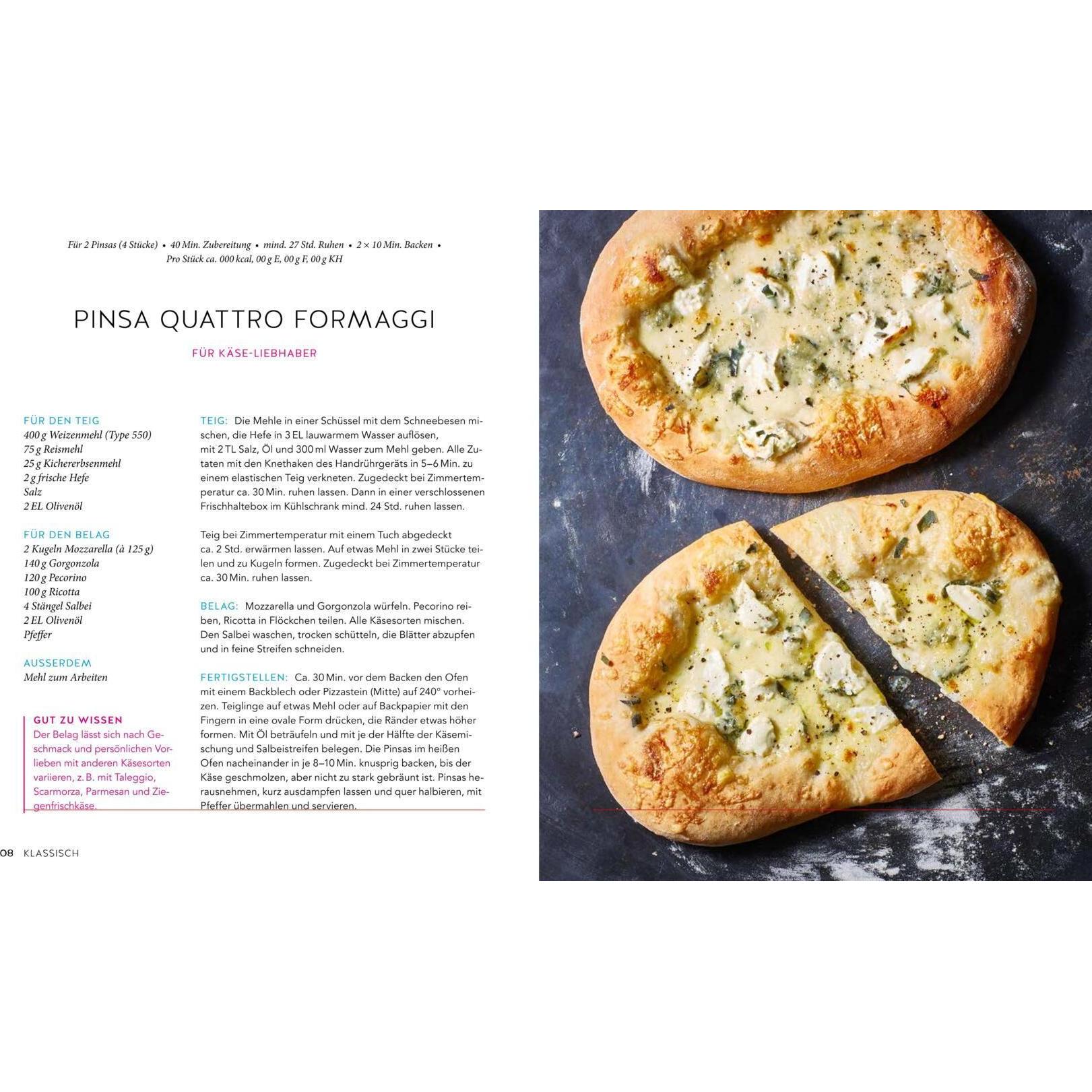 Thumbnail - Pizza & Pinsa, Ratgeber von Martina Kittler