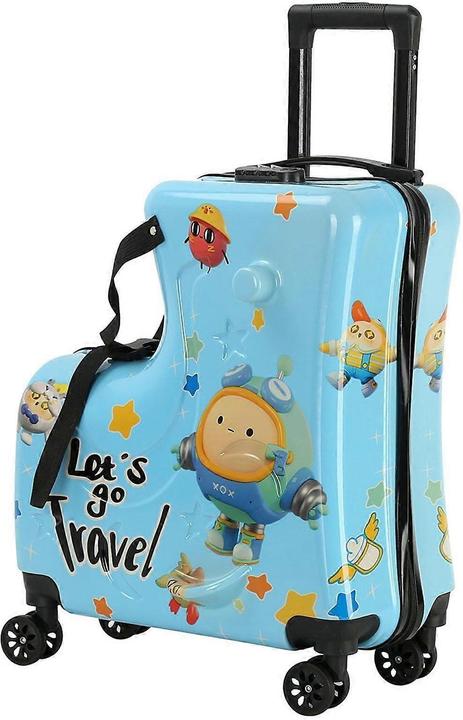 Produktbild Novidarte Kinder-Reisekoffer mit Sitz