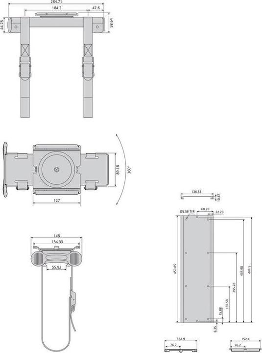 Produktbild Accuride PC-Halter
