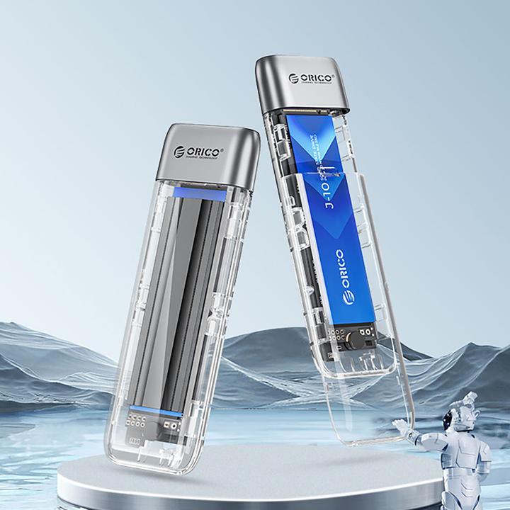 Actual product image Orico Other Computer Accessory TXM2-C3 M.2 NVME USB-C 3.2 10Gb/s Disk Drive - Gray (M.2)