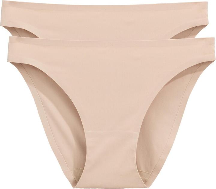 Produktbild La Redoute Collections 2er-Pack Slips aus Mikrofaser (36, 38, 2er Pack)