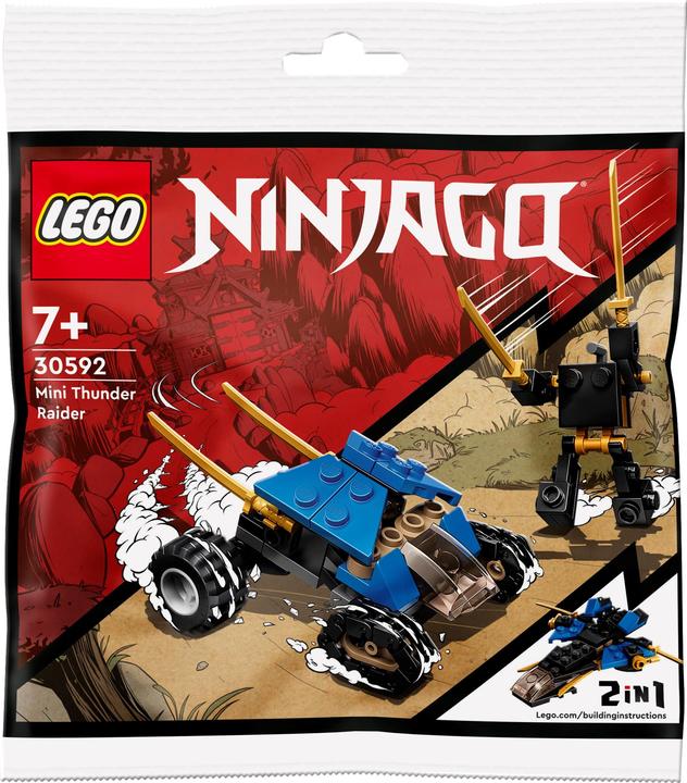 Actual product image LEGO 30592 Mini Thunder Hunter (30592, LEGO Ninjago)