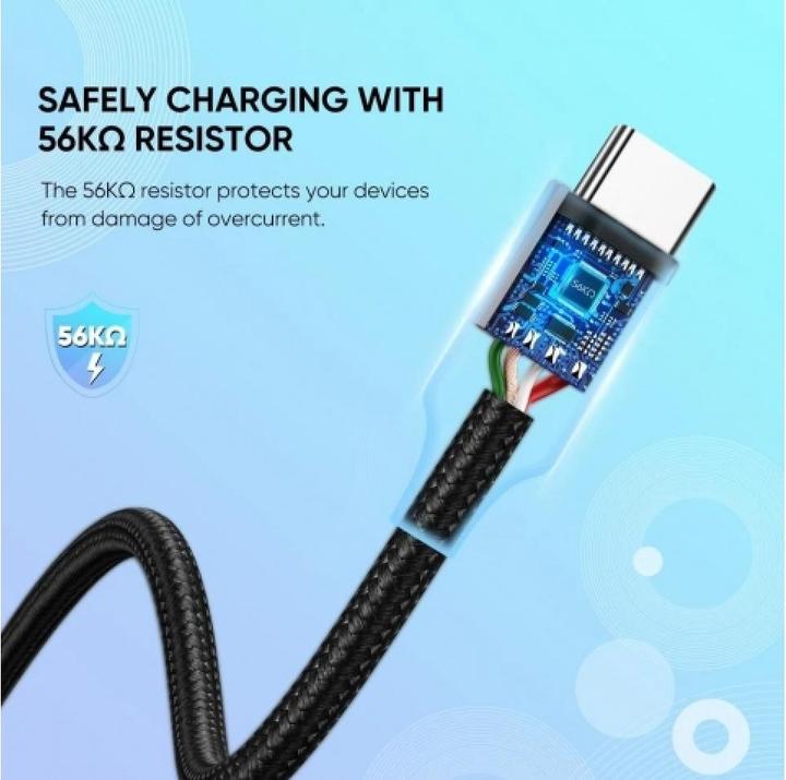 Produktbild Ugreen USB A – USB Typ C (2 m, USB 2.0, 60 W)