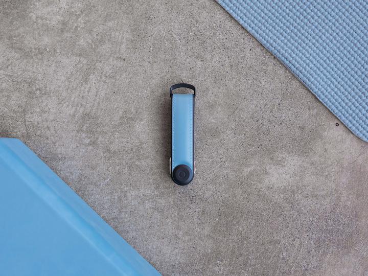 Produktbild Orbitkey Hybrid Leather Key Organiser - Lake Blue