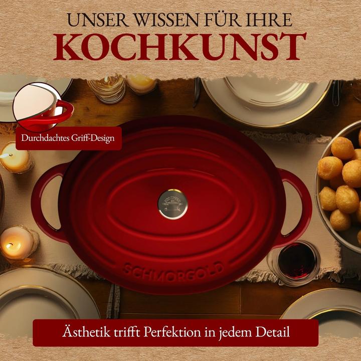 Actual product image Schmorgold Schmortopf (Casserole + Stewpot, Cast iron)