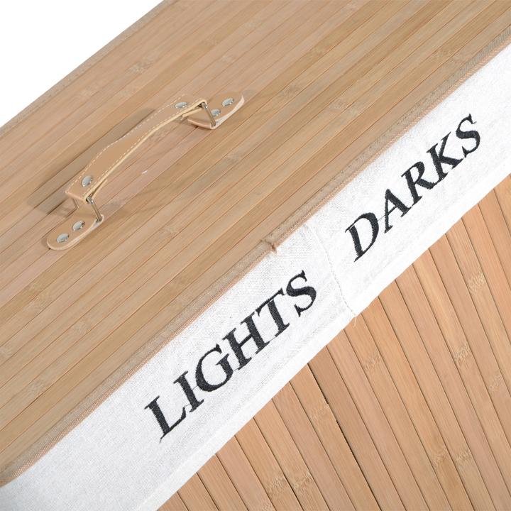 Produktbild Homcom Wäschekorb mit 2 Tragegriffen (100 l)