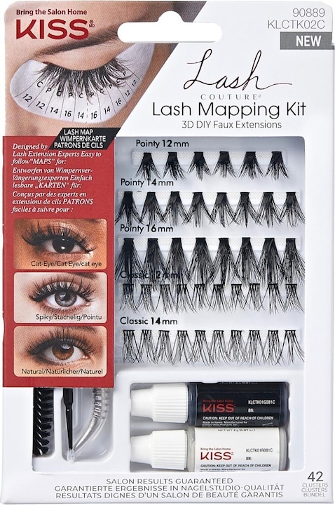 Actual product image KISS Lash Mapping Kit (Artificial eyelashes)