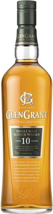 Produktbild Glen Grant 10 Years (Single Malt, Scotch Whisky, 1 x 70 cl)