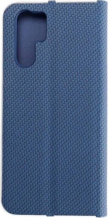 Produktbild Forcell Book case OEM LUNA Book Carbon for HUAWEI P30 Pro blue (Huawei P30 Pro)