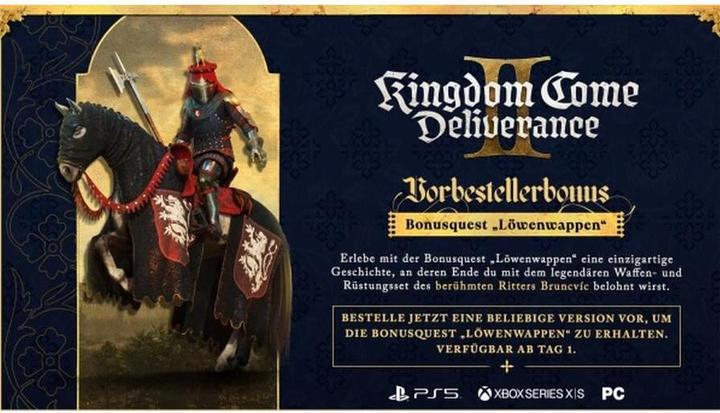 Produktbild Deep Silver Kingdom Come: Deliverance 2 Day One Edition (Xbox Series X, DE)