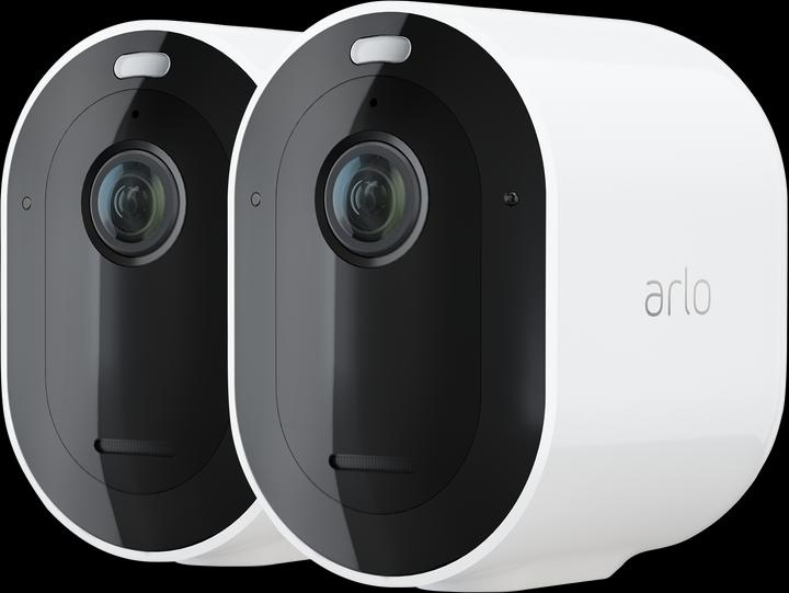 Produktbild Arlo Pro 4 Spotlight Kamera, 2er Set (2688 x 1520 Pixel)