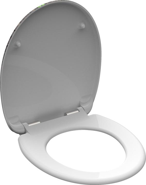 Actual product image Schütte Duroplast WC seat GINGKO&WOOD soft-close WC seat 82154 Floral