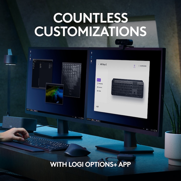 Produktbild Logitech MX Keys S (DE, Kabellos)