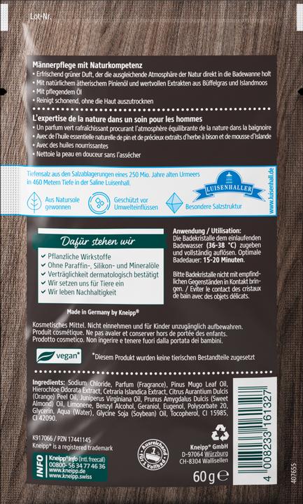 Image du produit Kneipp Cristeaux de bain Sensation de nature Pin (Sel de bain)