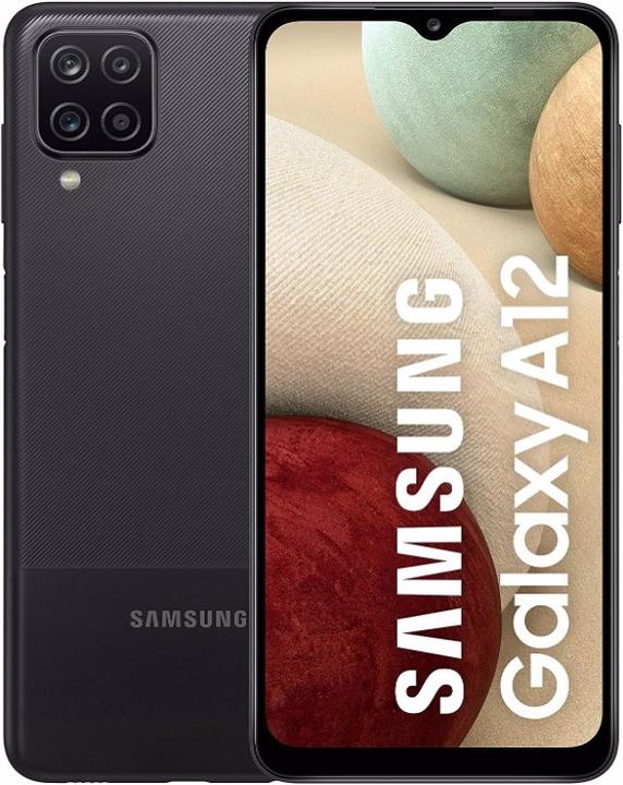 Image du produit Samsung Galaxy A12 UE (32 Go, Noir, 6.50", Double SIM, 4G)
