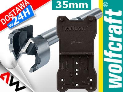 Produktbild wolfcraft 1 Forstnerbohrer-Set 2-tlg. ø35mm (35 mm)