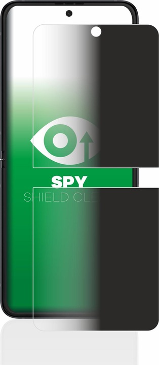 Actual product image upscreen Anti-spy privacy film Blue light protection film (1 Piece, Samsung Galaxy Z Flip3)