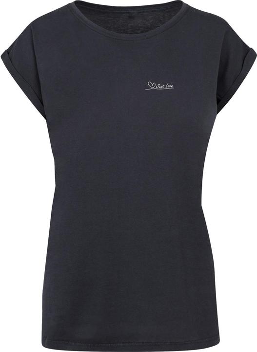Produktbild Merchcode Ladies Just love Extended Shoulder Tee - 116533 (L)