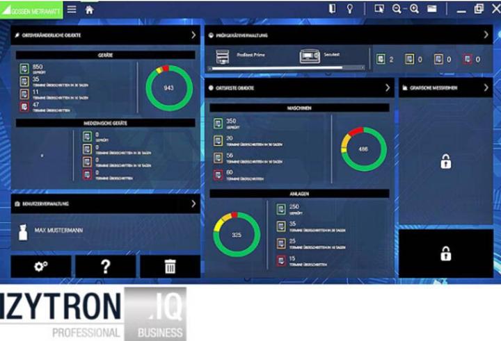 Produktbild Gossen Metrawatt S103V IZYTRONIQ BUSINESS Professional Software Lokale Datenban