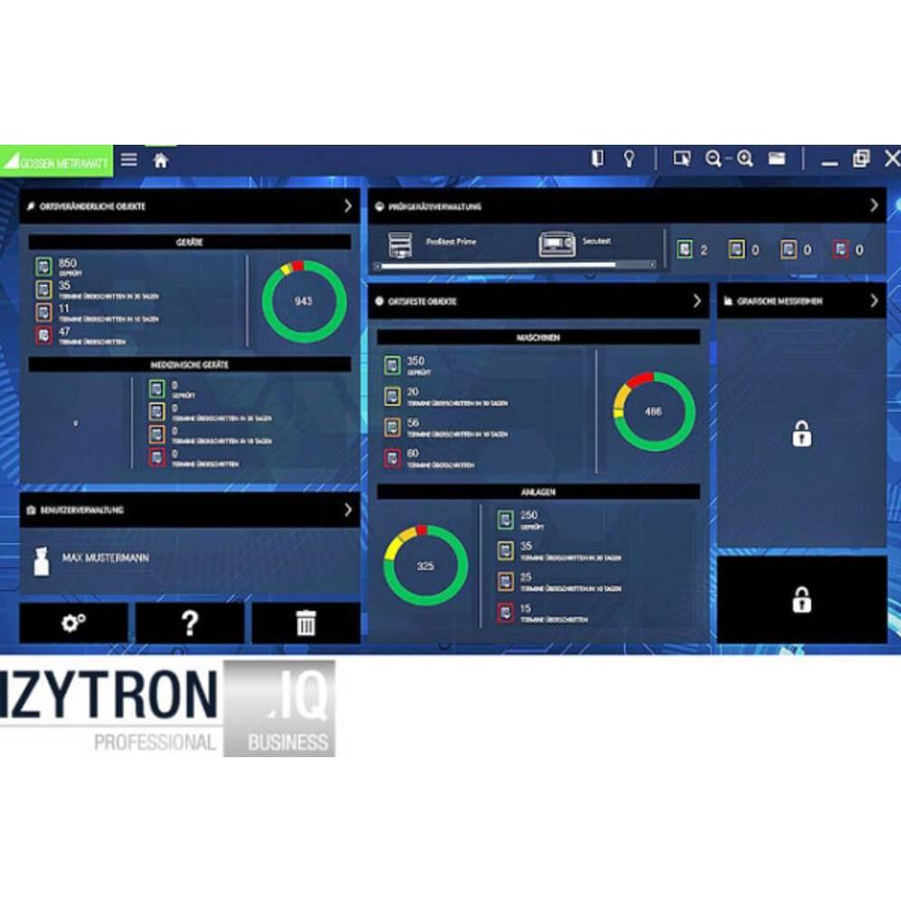 Gossen Metrawatt S103V IZYTRONIQ BUSINESS Professional Software Lokale Datenban, Messtechnik