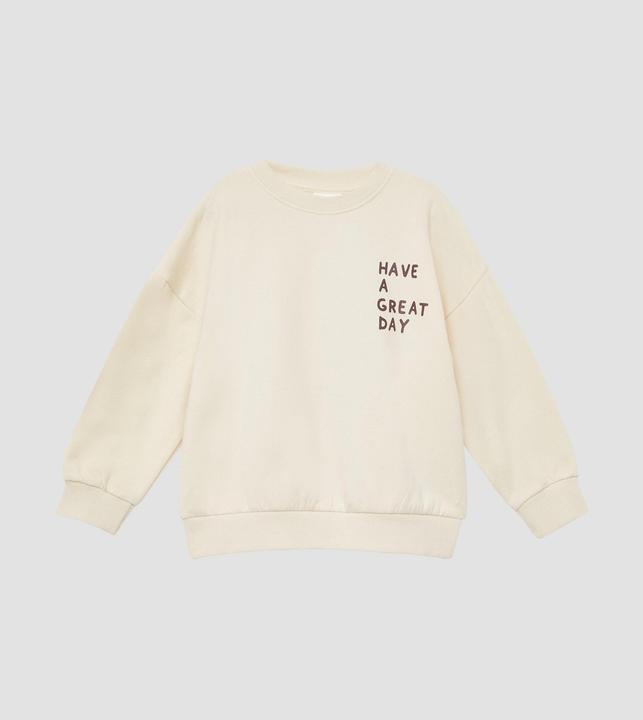 Produktbild s.Oliver Sweatshirt Oversized Sweatshirt mit Rückenprint und kuscheliger Innenseite (98)