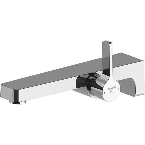 Steinberg, Badarmatur, Serie 230 Waschtischarmatur, Komplettset, inkl. Unterputz-Einbaukörper, Ausladung 205mm