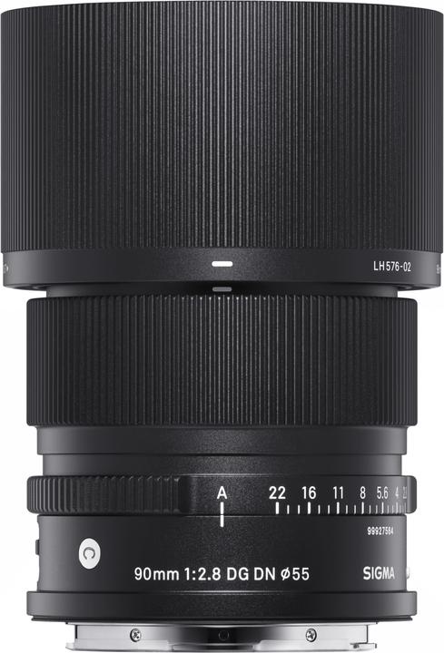 Actual product image Sigma 90mm F2.8 DG DN | Contemporary L-mount (L-Mount, full size)