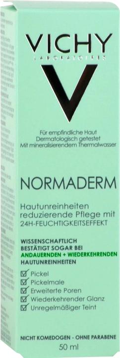 Actual product image Vichy Normaderm 24h Moisturiser (50 ml, 24h cream)