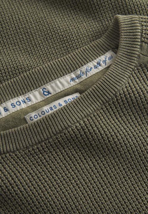 Image du produit Colours & Sons Pull ras du cou délavé (XL)