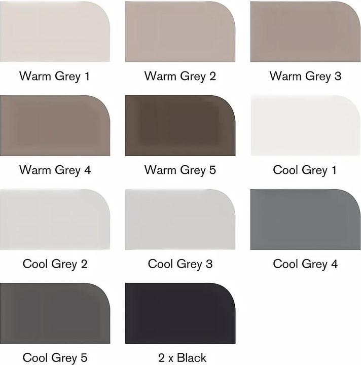 Actual product image Winsor & Newton Brush marker 12+1 neutral shades (13x)