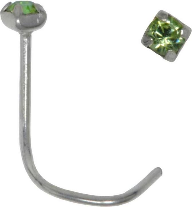 Immagine prodotto Bijouteria Piercing per naso (Argento 925, Vetro (di orologio))
