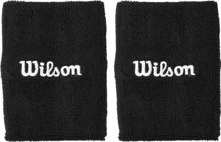 Produktbild Wilson Wristband Jumbo Black (2x)