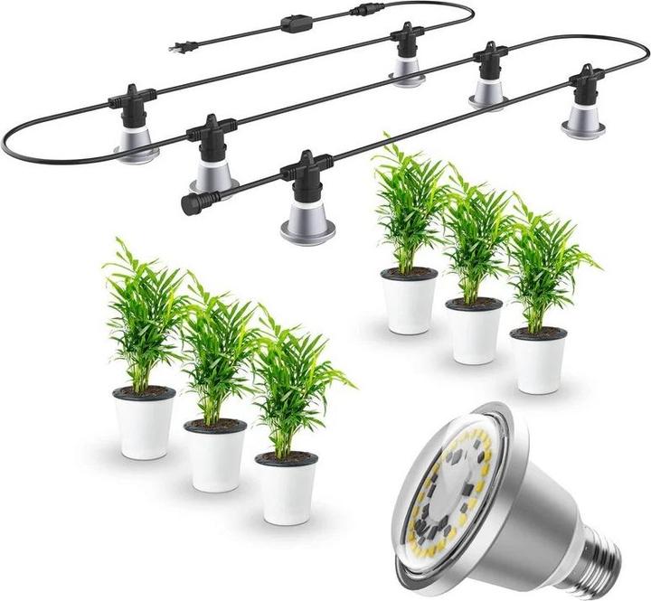 Sansi Hanging Grow Light String 72 Watt (LED, 230 V)