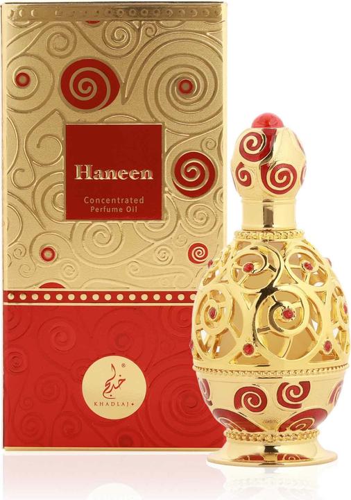 Produktbild Khadlaj Haneen Gold - koncentrovanÃ½ parfÃ©movanÃ½ olej bez alkoholu - Volume: 20 ml (Extrait De Parfum, 20 ml)