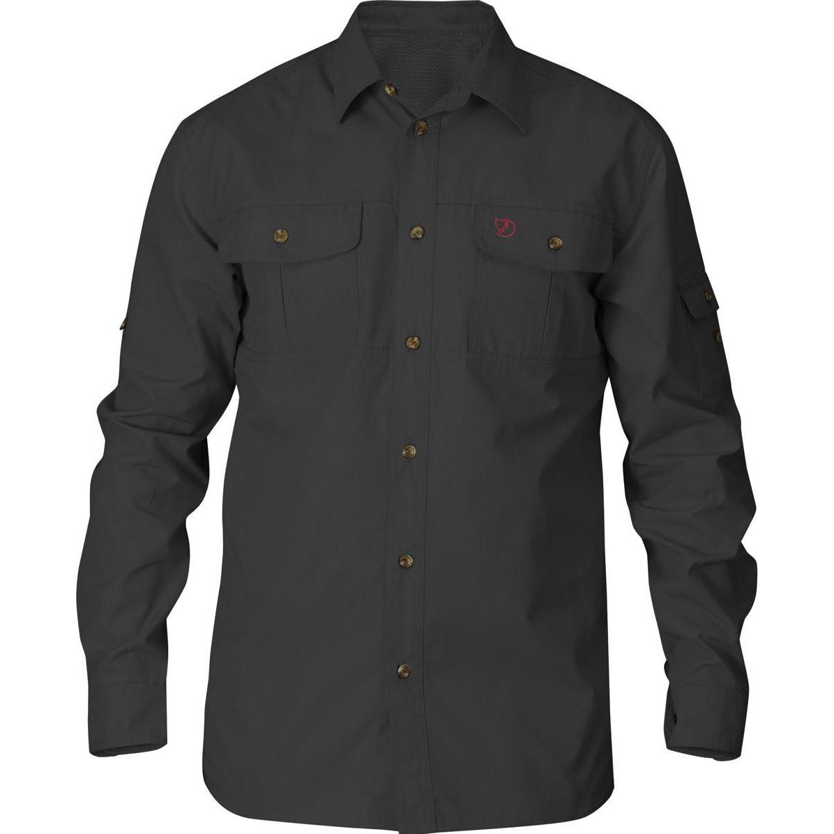 Fjällräven, Herren, Hemd, Sarek Trekking Shirt, Grau, (XXL)