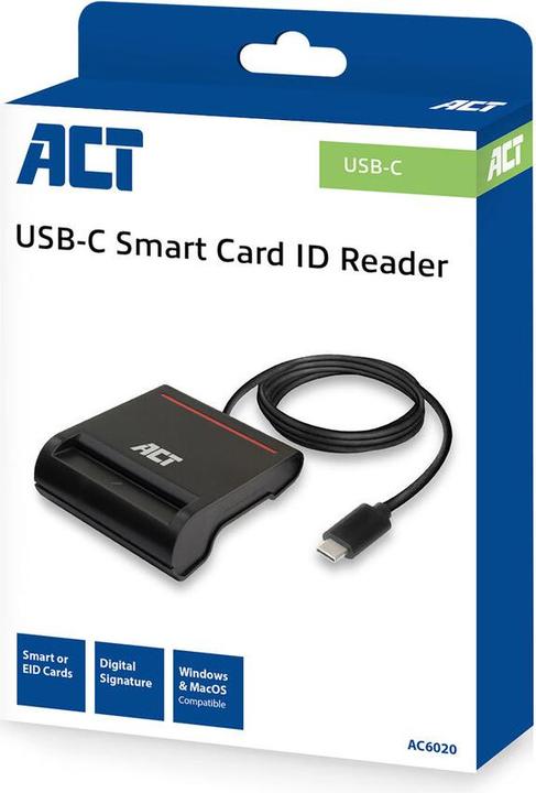 Produktbild External USB-C Smartcard eID Card Reader