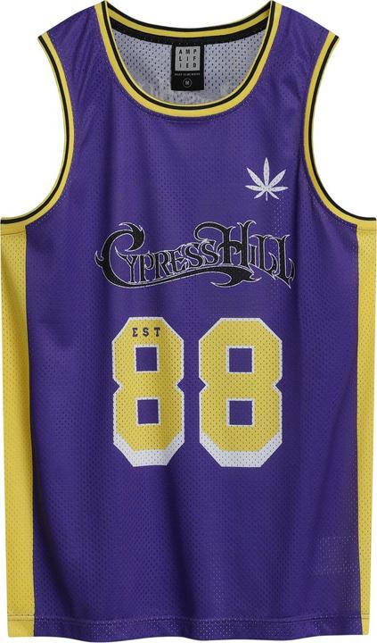 Actual product image Amplified Mens Cypress Hill Basketball Jersey (XL)