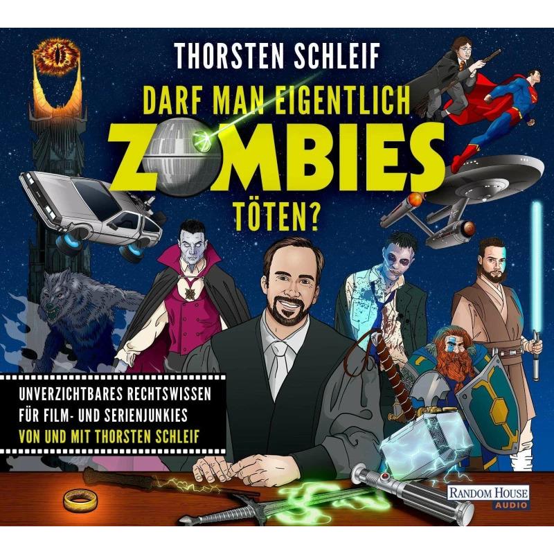 Thumbnail - Darf man eigentlich Zombies töten?, Hörbücher von Thorsten Schleif