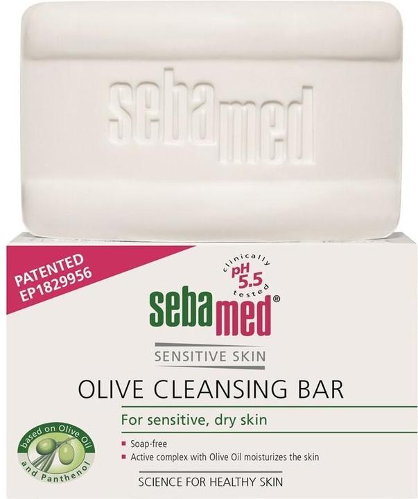 Actual product image Sebamed Soap-Free Washing Tablet Olive Soap Tablet 150ml (Body lotion, 150 ml)
