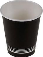 Immagine prodotto Pacovis Tazza da caffè in cartone nero 2 dl, bianco/nero, confezione da 50 pezzi (200 ml)