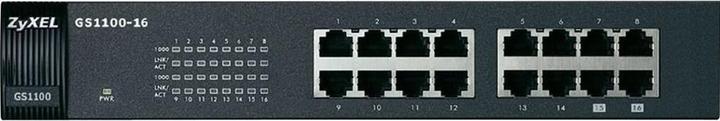 Image du produit Zyxel Commutateur 16 Port Gigabit Non Géré GS1100-16 V3 (16 ports)