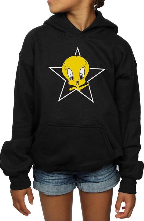 Produktbild Looney Tunes Tweety Pie Star Kapuzenpullover Mädchen (128)
