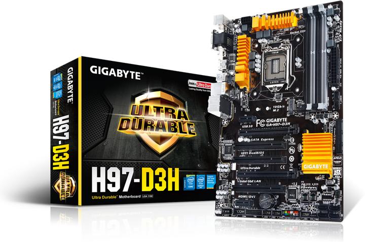 Produktbild Gigabyte Ga-H97-D3h (LGA 1150, Intel H97, ATX)