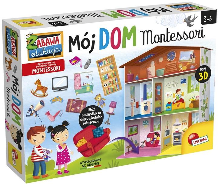 Lisciani gioco educativo Montessori Maxi casa mia (Polacco)