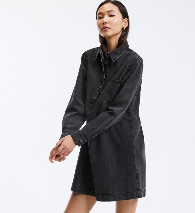 Produktbild La Redoute Collections Kurzes Jeanskleid Signature ALBANE (42)