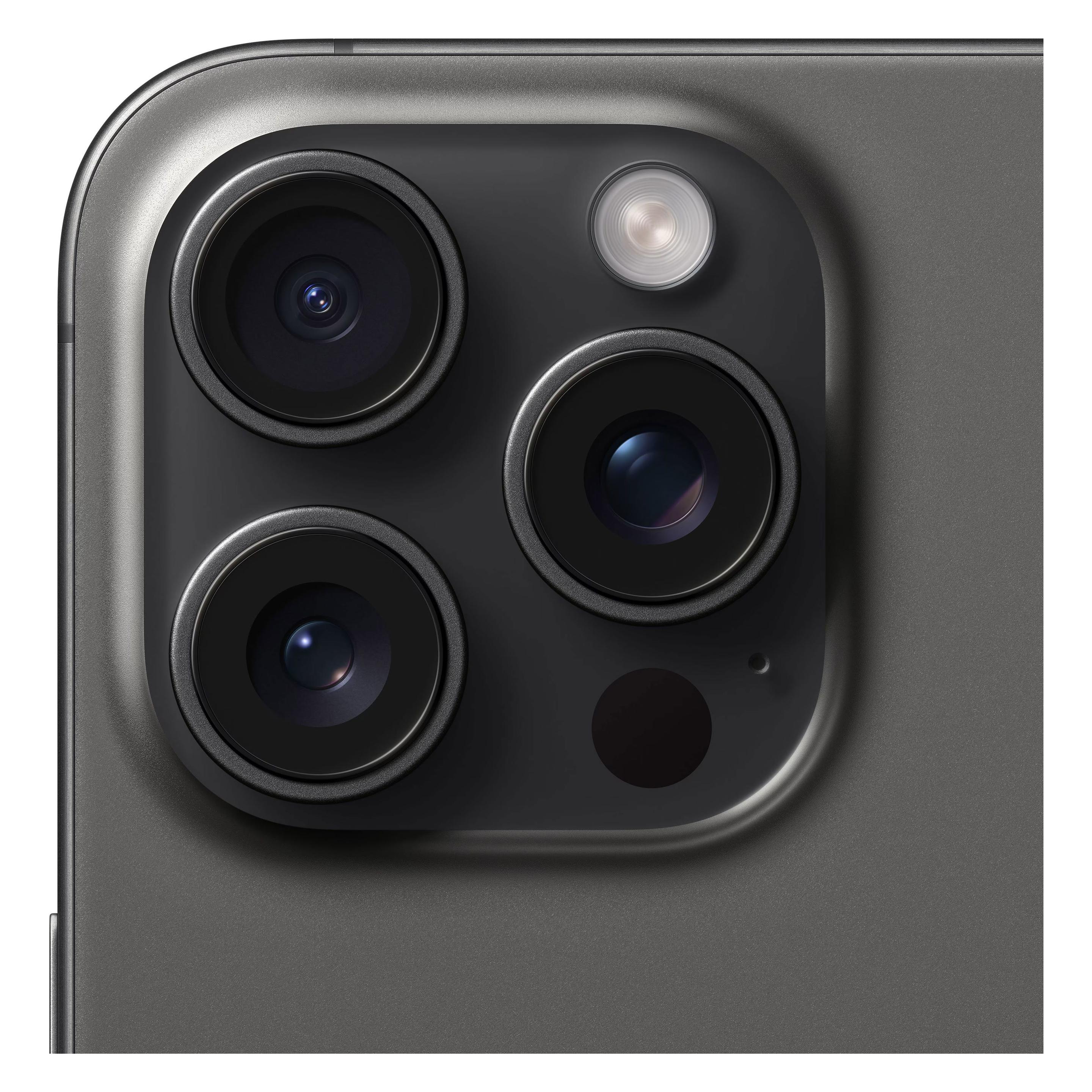 Apple iPhone 15 Pro Max (256 GB, Black Titanium, 6.70