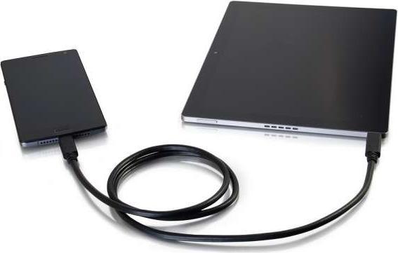 Image du produit C2G Câble USB USB-C (M) à USB-C (M) (1 m, USB 3.2 Gen 2, 60 W)