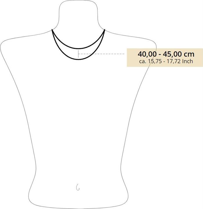 Immagine prodotto Thomas Sabo Collana con ciondolo di zirconi rosa in argento (Argento 925, 40 - 45 cm)